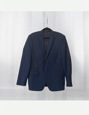 Bar III Men's Blue Slim-Fit Blazer Sport Coat Suit Jacket Size 42R